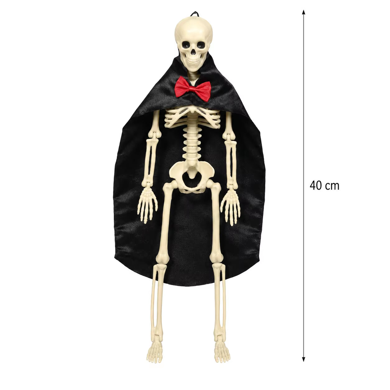 Pafu Spooky Haunted House Party Decor 15.7 Inch Jionted Halloween Skeleton Couple Realistic Halloween Bride & Groom Skeleton